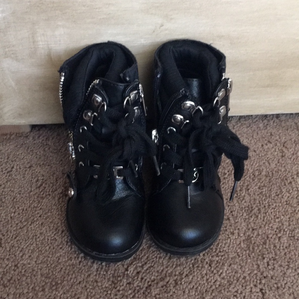 Black MK Boots